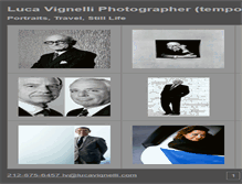 Tablet Screenshot of lucavignelli.com